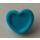 LEGO Azure moyen Cœur avec Épingle