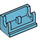 LEGO Medium Azure Hinge 1 x 2 Base (3937)