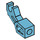 LEGO Azure moyen Mécanique Bras avec support épais (49753 / 76116)