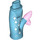 LEGO Medium azuurblauw Minidoll Mermaid Heupen en Staart met Roze Fin en Wit Scales (16530)