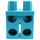 LEGO Mittleres Azure Minifigure Hüften und Beine (73200 / 88584)