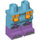 LEGO Medium Azure Minifigure Hips and Legs with Decoration (73200 / 102959)
