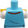 LEGO Medium Azure Ocean Explorer - Minifig Torso (973 / 76382)