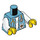 LEGO Medium Azure Ocean Explorer - Minifig Torso (973 / 76382)