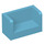 LEGO Medium azuurblauw Paneel 1 x 2 x 1 met gesloten Hoeken (23969 / 35391)