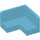 LEGO Medium azuurblauw Paneel 1 x 2 x 2 Hoek met Afgeronde hoeken (31959 / 91501)