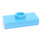 LEGO Medium Azure Plate 1 x 2 with 1 Stud (with Groove and Bottom Stud Holder) (15573 / 78823)