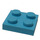LEGO Medium Azure Plate 2 x 2 (3022)