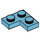 LEGO Medium azuurblauw Plaat 2 x 2 Hoek (2420)