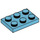 LEGO Medium Azure Plate 2 x 3 (3021)