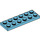 LEGO Azur moyen assiette 2 x 6 (3795)