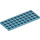 LEGO Medium Azure Plate 4 x 10 (3030)