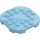 LEGO Medium Azure Plate 6 x 6 x 0.7 Round Semicircle (66789)