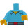 LEGO Medium Azure Ralph Wiggum Minifig Torso (973 / 88585)