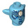 LEGO Medium Azure Ronal Minifigure Head with Ears (101728)