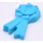 LEGO Medium Azure Rosette Ribbon No. 1 (92355)