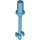 LEGO Mittleres Azure Ski Pole (18745 / 90540)