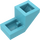 LEGO Medium azuurblauw Helling 1 x 2 (45°) (28192)