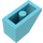 LEGO Azure moyen Pente 1 x 2 (45°) (3040 / 6270)