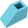 LEGO Medium azuurblauw Helling 1 x 2 (45°) Omgekeerd (3665)