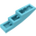 LEGO Medium azuurblauw Helling 1 x 4 Gebogen (11153 / 61678)