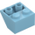 LEGO Medium Azure Slope 2 x 2 (45°) Inverted with Flat Spacer Underneath (3660)