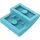 LEGO Medium azuurblauw Helling 2 x 2 Gebogen (15068)