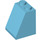 LEGO Medium azuurblauw Helling 2 x 2 x 2 (65°) met buis aan de onderzijde (3678)