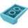 LEGO Azure moyen Pente 2 x 3 x 0.7 Incurvé avec Aile (47456 / 55015)