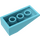 LEGO Azure moyen Pente 2 x 4 (18°) (30363)