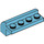 LEGO Medium Azure Skråning 2 x 4 x 1.3 buet (6081)