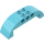 LEGO Medium azuurblauw Helling 2 x 8 x 2 Gebogen (11290 / 28918)