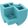 LEGO Medium Azure Slope Brick 2 x 2 x 1.3 Curved Corner (67810)