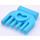 LEGO Mittleres Azure Klein Comb mit Herz