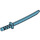 LEGO Medium Azure Sword with Square Guard and Capped Pommel (Shamshir) (21459)