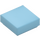 LEGO Medium Azure Tile 1 x 1 with Groove (3070 / 30039)