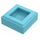 LEGO Medium Azure Tile 1 x 1 with Groove (3070 / 30039)