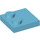 LEGO Medium azuurblauw Tegel 2 x 2 met Studs Aan Rand (33909)
