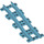 LEGO Medium azuurblauw Trein Track Helling (25086)