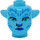 LEGO Medium Azure Tsireya Minifigur Hoved med Ører (101705)