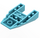 LEGO Mittleres Azure Keil 6 x 4 Ausgeschnitten mit Bolzenkerben (6153)