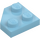 LEGO Medium Azure Wedge Plate 2 x 2 Cut Corner (26601)