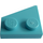 LEGO Medium azuurblauw Wig Plaat 2 x 2 Vleugel Rechtsaf (24307)