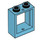LEGO Medium azuurblauw Venster Kader 1 x 2 x 2 (60592 / 79128)