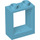 LEGO Medium azuurblauw Venster Kader 1 x 2 x 2 (60592 / 79128)