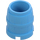 LEGO Medium Blue Barrel 2 x 2 x 1.7 (2489 / 26170)