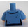 LEGO Medium Blue Black Canary Minifig Torso (88585)