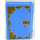 LEGO Medium Blue Book 2 x 3 with Lock and Star Sticker (33009)