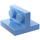 LEGO Medium blauw Beugel 1 x 2 met Verticaal Tegel 2 x 2 (41682)