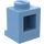 LEGO Mittelblau Backstein 1 x 1 mit Scheinwerfer (4070 / 30069)